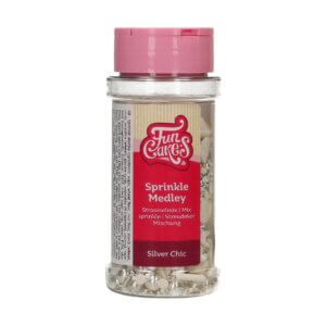 FunCakes Sprinkle Medley Silver Chic 65 gram