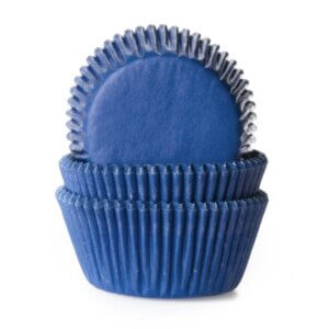 House of Marie Baking Cups Jeans Blauw pk/50